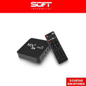 TV BOX MXQ MAX 8RAM/64GB ANDROID 12