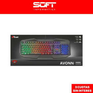 Teclado Trust Avonn Gxt 830Rw