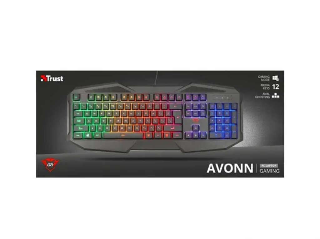 Teclado Trust Avonn Gxt 830Rw