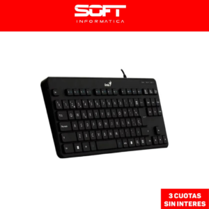 Teclado Genius Luxemate 110 Sp Usb Negro