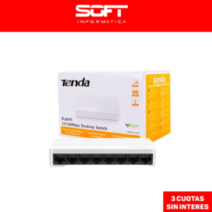 Tenda 8-Port 10/100Mbps Desktop Ethernet Switch