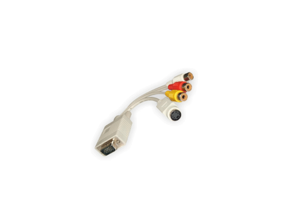 Cable Vga M A Rca O S-video Nisuta Ns-cvgrc Con Audio