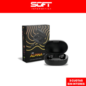 Auriculares in-ear inalámbricos Alpina A6S negro