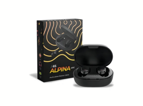 Auriculares inalámbricos A6S pantalla led
