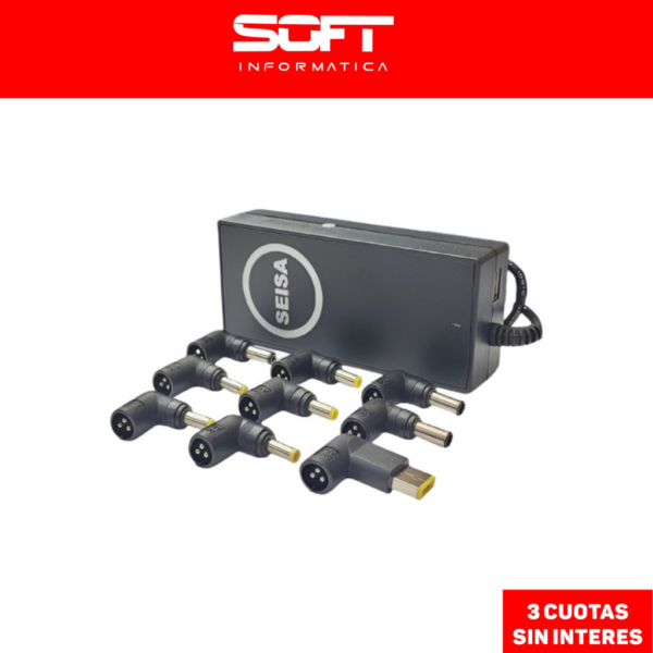 Cargador Notebook SEISA Voltaje Automatico