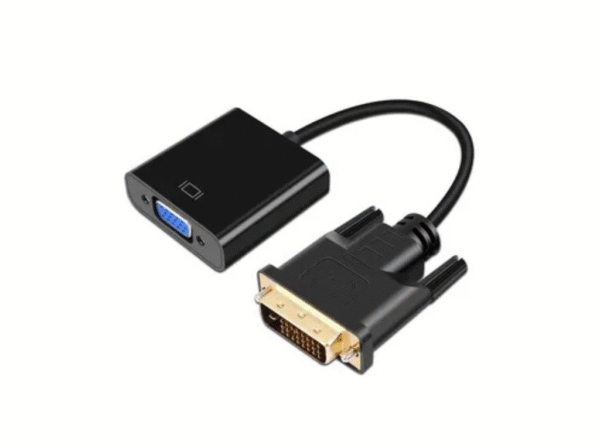 Adaptador Dvi-I A Vga Recto Dual Link Dvi I Marca Netmak
