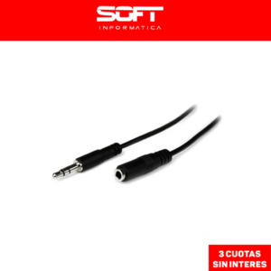 Alargue Auricular Miniplug 3.5 Extension Prolongado 3 Metros