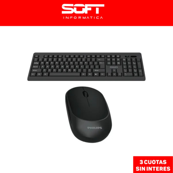 Kit Teclado + Mouse Inalambrico Philips C501