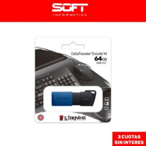 Pen drive Kingston DataTraveler Exodia 64GB USB 3.2