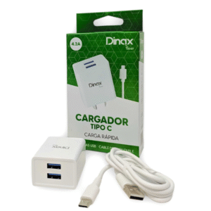 Cargador Dinax 3.0A Tipo C