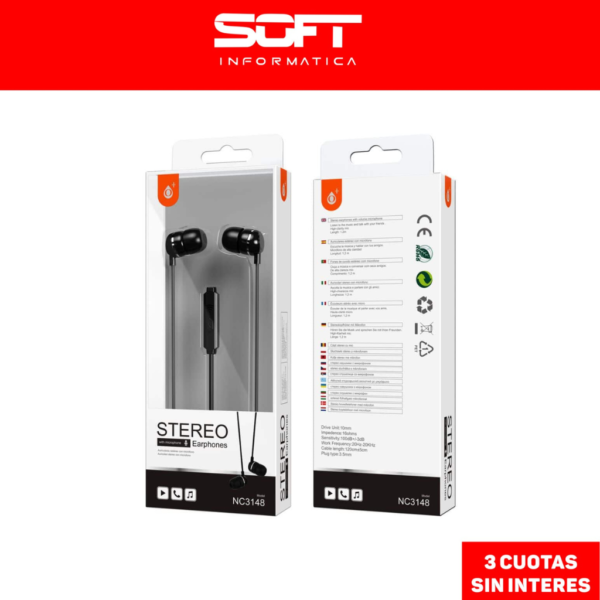 Auriculares Oneplus NC-3148