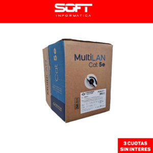 Cable Utp Furukawa Cat 5e Exterior x mts 100% Cobre