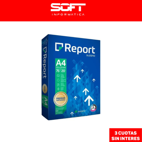 Resmas Report A4 75grs Colorlock Caja X 10 Unidades