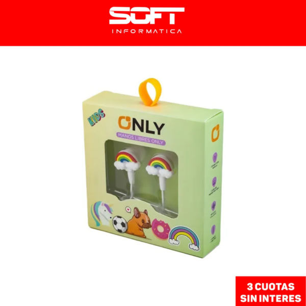 Auriculares Manos Libres Kids Infantil Only