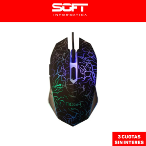 Mouse Gamer Stormer Retroiluminado Colores St-338 2400 Dpi