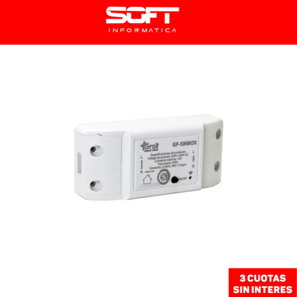 Interruptor Inteligente Smart Home Wi-fi Gralf Smbox