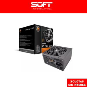 FUENTE ATX COUGAR VTK500 (CGR VK-500) 80P BRONZE