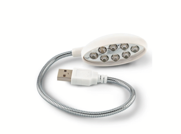Luz Led Usb Lampara Flexible Computadora 13 Leds