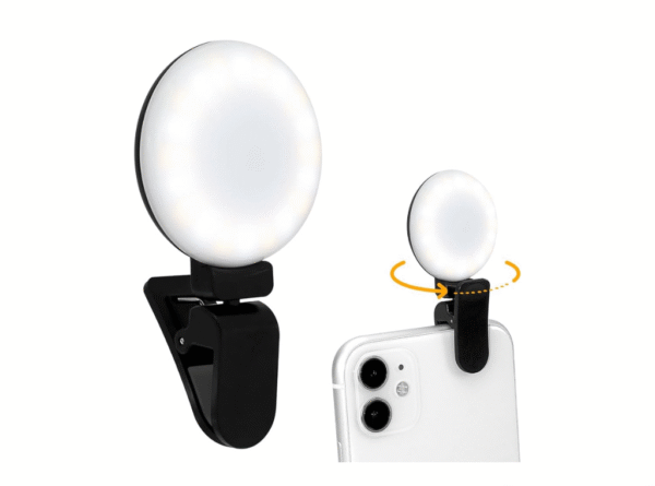 Aro Luz Led Selfie Tik Tok Youtuber Flash Mini Varios Colores