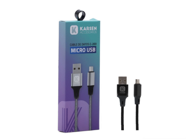 Cable Karsen 3.1A Micro Usb  c-203