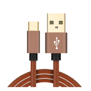 Cable De datos Usb Tipo C Para Celulares Cuero Lion