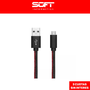Cable De Cuero Micro Usb Mow Luxury