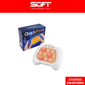 Pop It Consola De Juego Antiestrés Sonido Luz Original Mixio