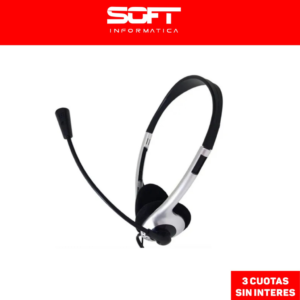 Auriculares Notebook Pc NETMAK Con Microfono