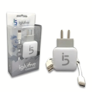 Cargador De Pared 220V 2.1 A 2 Salidas Usb Tipo C – Iglufive