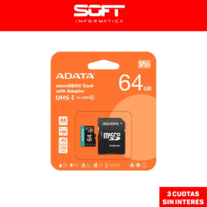 Micro SD ADATA 64GB V10
