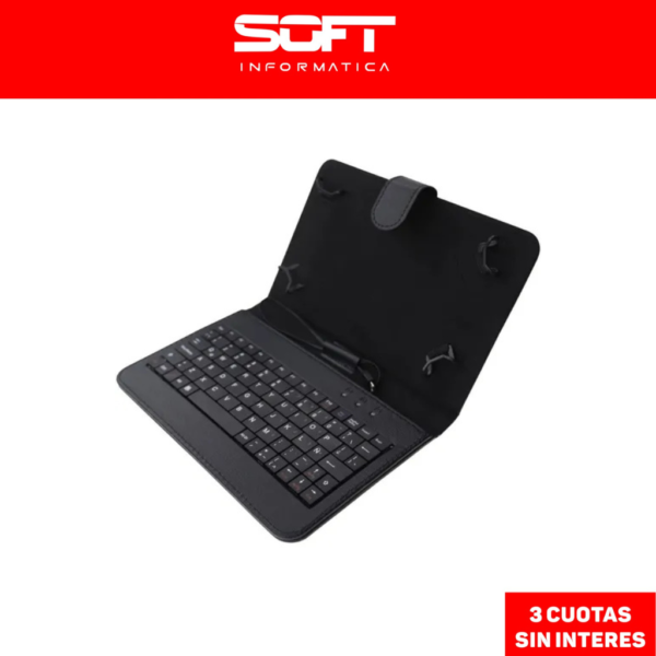 Funda Con Teclado Para Tablet 7 Pulgadas Android Overtech