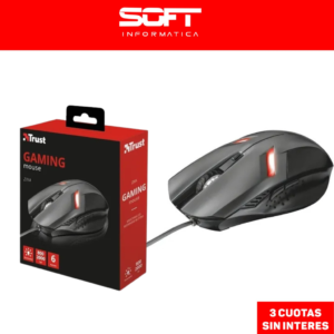 Mouse Trust Ziva Gaming Iluminado 6 Botones Gamer