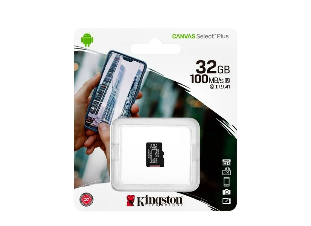Microsd 32G Kingston Ad 100Mb S/Adaptador