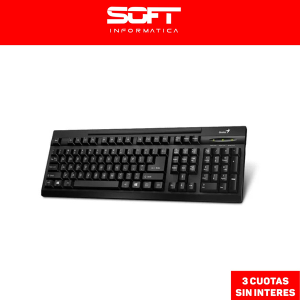 TECLADO GENIUS  KB-125 BLACK USB