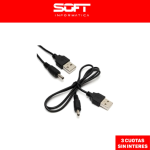 CABLE USB A PIN 3.5mm 5V