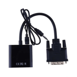 Conversor Dvi-D A Vga Hembra Con Audio Ns-Codvvg4