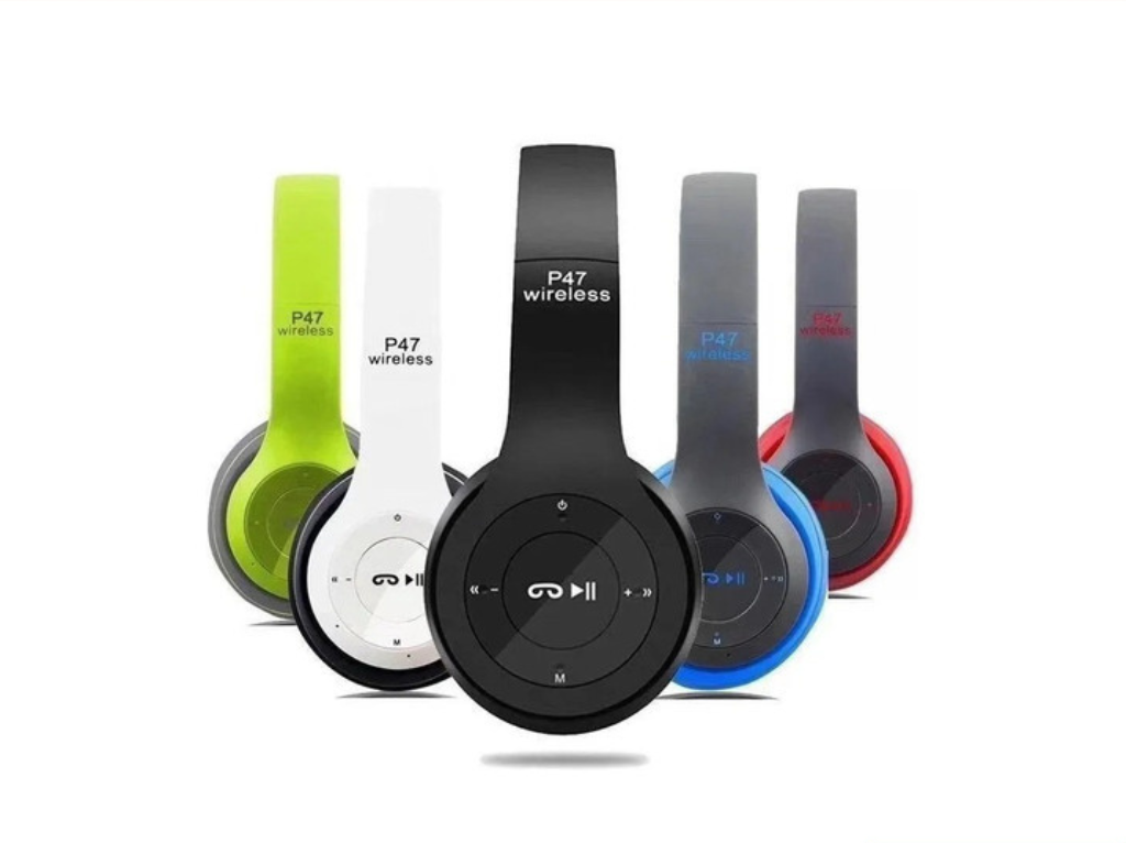 Auricular P47 Wireless Headphones