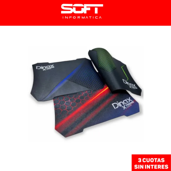MOUSE PAD DINAX GAMER 24X20CM