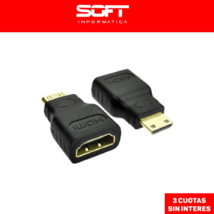 Adaptador Hdmi (h) A Mini Hdmi (m) NM-C40 Netmak