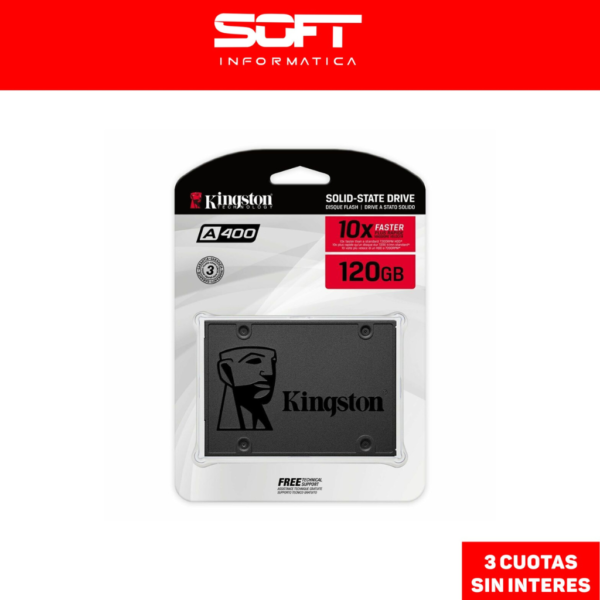 DISCO SSD 120GB KINGSTON A400