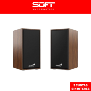 Parlante Genius Sp-Hf180 Madera