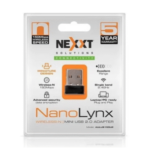 Adaptador Usb Wifi Placa De Red Nanolynx 150Mbps