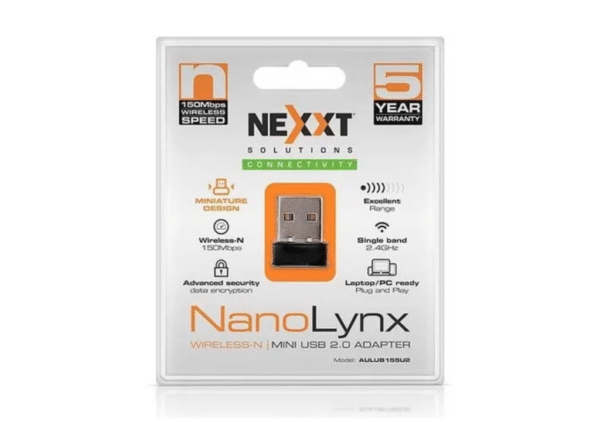 Adaptador Usb Wifi Placa De Red Nanolynx 150Mbps