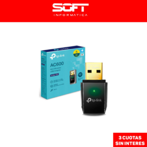 Adaptador Wifi Usb Tp-link Archer T2u Ac600 Dual Band