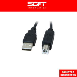 Cable Impresora Universal Netmak Usb 2.0 1.8mts A-b NM-C03