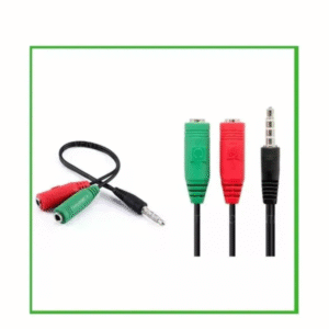 Cable Adaptador Sonido Para Celular Y Ps4 A Mic Y Auricular