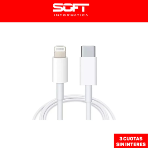 Cable iphone lightning a tipo C