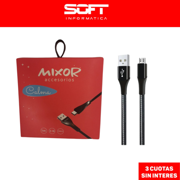 Cable mixor micro usb 3.1A