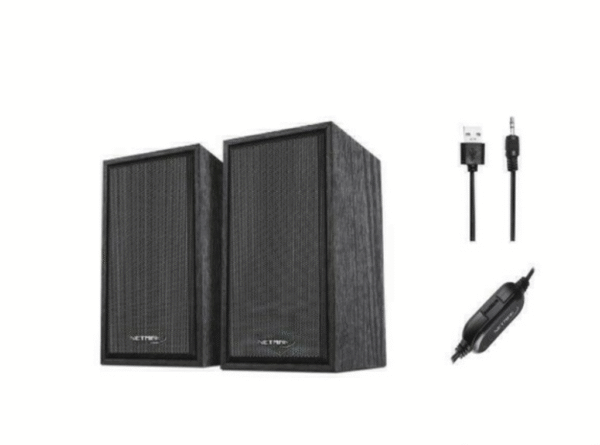 Parlante Netmak 2.0  6W NM-Bali Madera