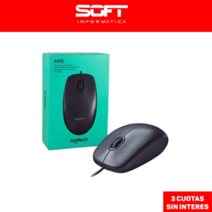 Mouse Logitech M90 negro